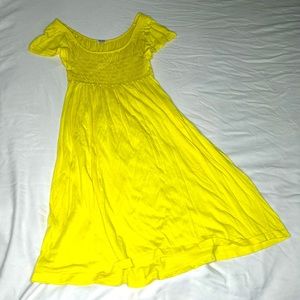 XS Yellow Splendid Dress